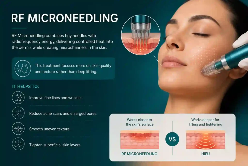 What Does RF Microneedling Do That HIFU Alone Cannot Willenhall